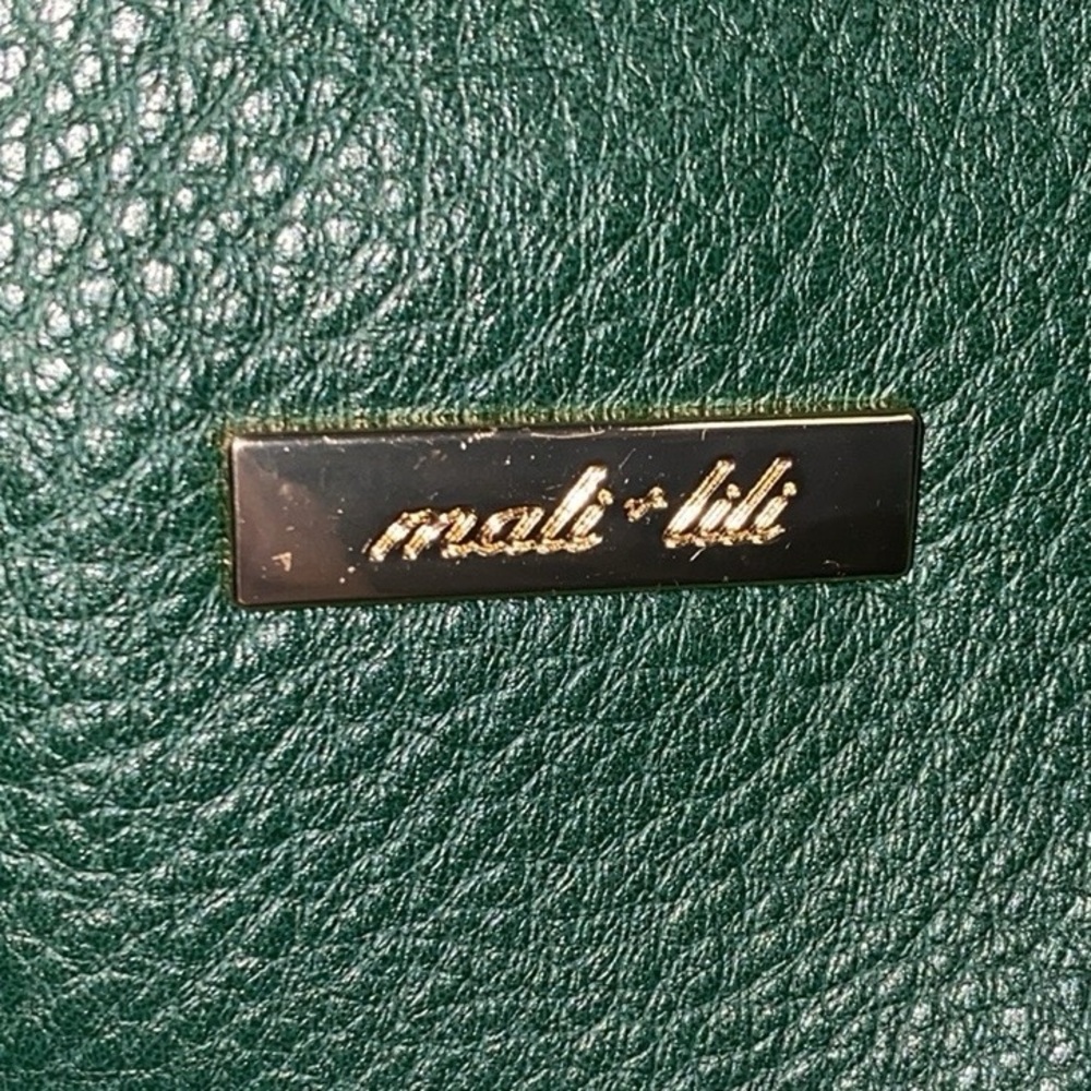 NWT Mali & Lili Green Vegan Crossbody Bag with Pouch - Picture 13 of 17